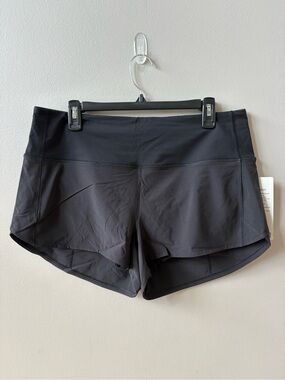 lululemon Black Speed Up High-Rise 2.5" inseam short